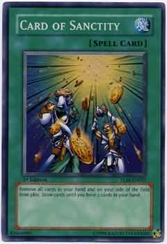 Card of Sanctity - TLM-EN037 - Super Rare 1st Edition