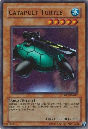 Catapult Turtle DB2 EN047 Super Rare Catapult Turtle DB2 EN047 Super Rare