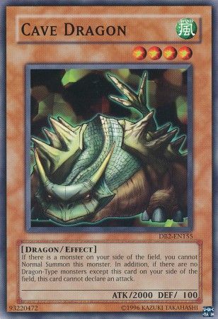 Cave Dragon DB2 EN155 Common Dark Beginning 2 DB2 Cave Dragon DB2 EN155 Common Dark Beginning 2 DB2