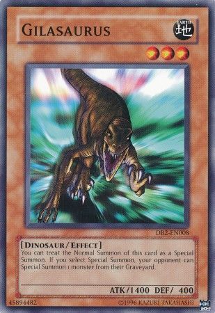 Gilasaurus DB2 EN008 Common Dark Beginning 2 DB2 Gilasaurus DB2 EN008 Common Dark Beginning 2 DB2