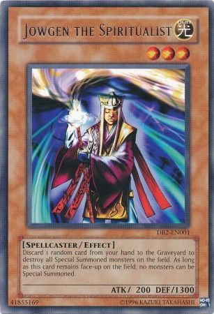 Jowgen the Spiritualist DB2 EN001 Rare Dark Beginning 2 DB2 Jowgen the Spiritualist DB2 EN001 Rare Dark Beginning 2 DB2
