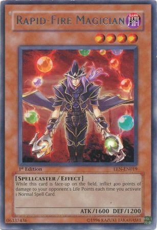 Rapid Fire Magician EEN EN019 Rare 1st Edition Elemental Energy EEN 1st Edition Singles Rapid Fire Magician EEN EN019 Rare 1st Edition Elemental Energy EEN 1st Edition Singles