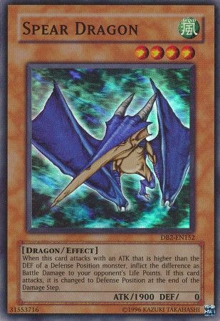 Spear Dragon DB2 EN152 Super Rare Dark Beginning 2 DB2 Spear Dragon DB2 EN152 Super Rare Dark Beginning 2 DB2