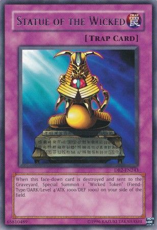 Statue of the Wicked DB2 EN243 Rare Dark Beginning 2 DB2 Statue of the Wicked DB2 EN243 Rare Dark Beginning 2 DB2