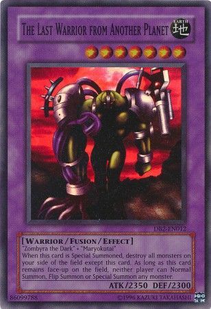 The Last Warrior from Another Planet DB2 EN012 Super Rare The Last Warrior from Another Planet DB2 EN012 Super Rare