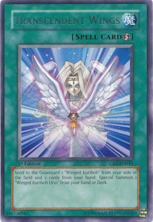 Transcendent Wings CRV EN045 Rare 1st Edition Transcendent Wings CRV EN045 Rare 1st Edition