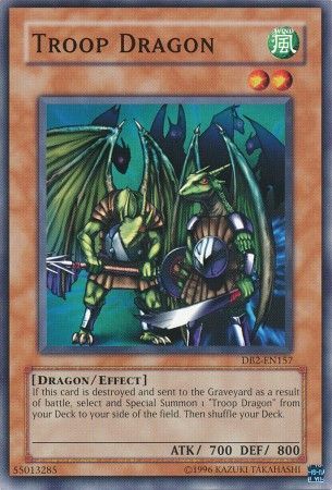 Troop Dragon DB2 EN157 Common Dark Beginning 2 DB2 Troop Dragon DB2 EN157 Common Dark Beginning 2 DB2