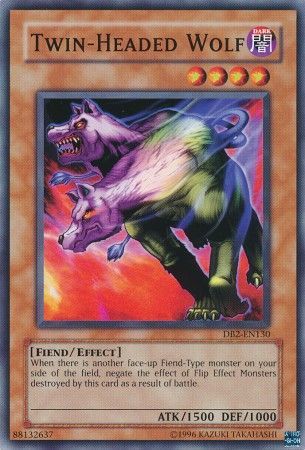 Twin Headed Wolf DB2 EN130 Common Dark Beginning 2 DB2 Twin Headed Wolf DB2 EN130 Common Dark Beginning 2 DB2