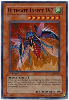Ultimate Insect LV7 TLM EN010 Super Rare 1st Edition Ultimate Insect LV7 TLM EN010 Super Rare 1st Edition