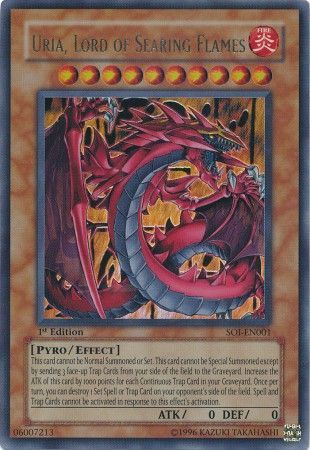 Uria, Lord of Searing Flames - Yugioh | TrollAndToad