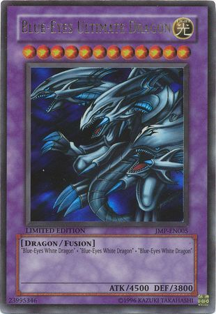 Blue-Eyes Ultimate Dragon - JMP-EN005 - Ultra Rare