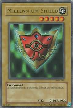 Millennium Shield MP1 001 Ultra Rare Yu Gi Oh Promo Cards Millennium Shield MP1 001 Ultra Rare Yu Gi Oh Promo Cards