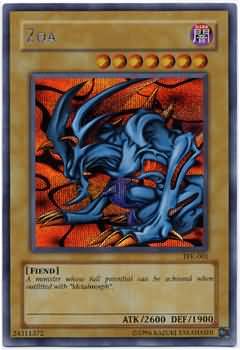 Zoa TFK-001 Secret Rare YuGiOh Card 