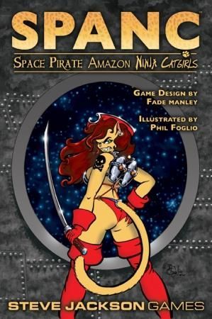 SPANC Space Pirate Amazon Ninja Catgirls card game Steve Jackson Games SJG1390 Board Games A Z SPANC Space Pirate Amazon Ninja Catgirls card game Steve Jackson Games SJG1390 Board Games A Z