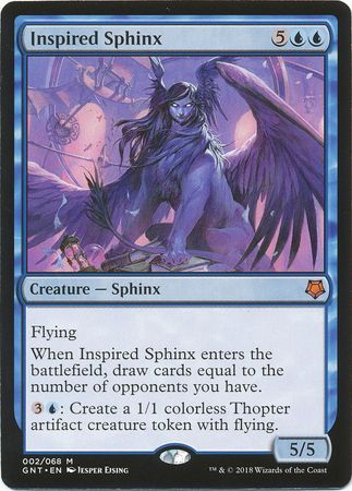Inspired Sphinx 002 068 Magic Game Night 2018 Box Set Singles Inspired Sphinx 002 068 Magic Game Night 2018 Box Set Singles