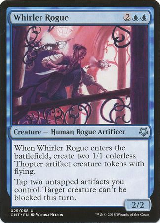 Whirler Rogue 025 068 Magic Game Night 2018 Box Set Singles Whirler Rogue 025 068 Magic Game Night 2018 Box Set Singles