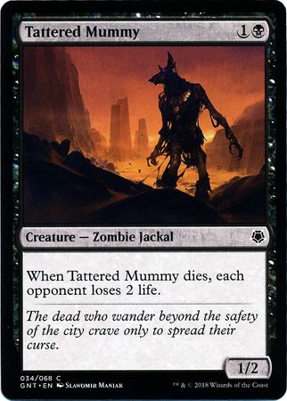Tattered Mummy 034 068 Magic Game Night 2018 Box Set Singles Tattered Mummy 034 068 Magic Game Night 2018 Box Set Singles