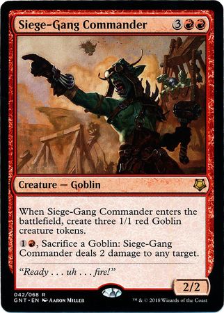 Siege Gang Commander 042 068 Siege Gang Commander 042 068
