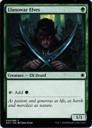 Llanowar Elves 046 068 Llanowar Elves 046 068