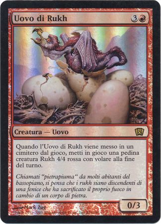 Uovo di Rukh Rukh Egg 216 350 Foil Eighth Edition Italian Singles Uovo di Rukh Rukh Egg 216 350 Foil Eighth Edition Italian Singles