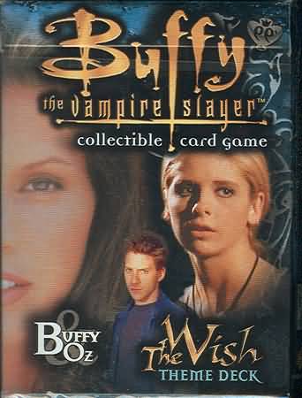 Buffy the Vampire Slayer The Wish Buffy Oz Theme Deck Score Buffy the Vampire Slayer Sealed Product Buffy the Vampire Slayer The Wish Buffy Oz Theme Deck Score Buffy the Vampire Slayer Sealed Product