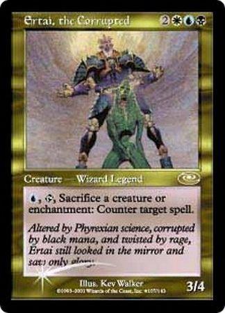Ertai the Corrupted Alternate Art Foil Planeshift Singles Ertai the Corrupted Alternate Art Foil Planeshift Singles