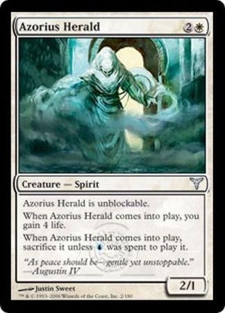 Azorius Herald Dissension Singles Azorius Herald Dissension Singles