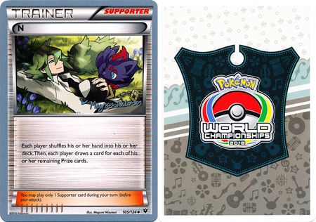  Pokemon World Championship Collectible Cards