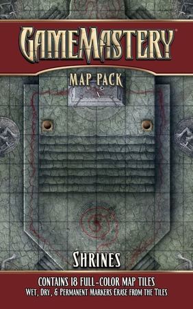 GameMastery Map Pack Shrines Paizo PZO 4033 Pathfinder Roleplaying Game GameMastery Map Pack Shrines Paizo PZO 4033 Pathfinder Roleplaying Game