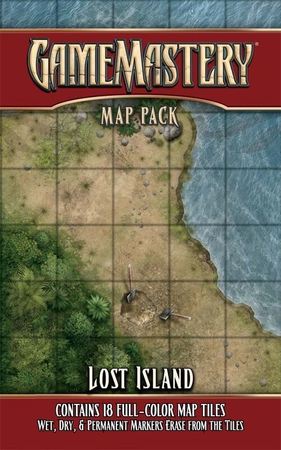 GameMastery Map Pack Lost Island Paizo PZO 4037 GameMastery Map Pack Lost Island Paizo PZO 4037