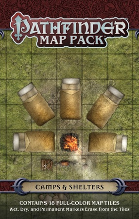 GameMastery Map Pack Camps Shelters Paizo PZO 4056 GameMastery Map Pack Camps Shelters Paizo PZO 4056