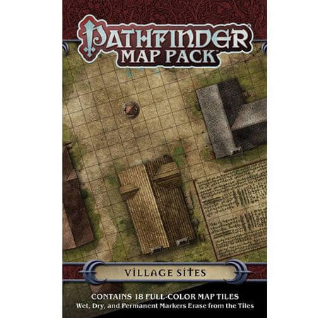 GameMastery Map Pack Village Sites Paizo PZO 4069 Pathfinder Roleplaying Game GameMastery Map Pack Village Sites Paizo PZO 4069 Pathfinder Roleplaying Game