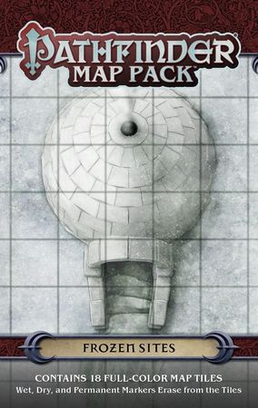 GameMastery Map Pack Frozen Sites Paizo PZO 4071 Pathfinder Roleplaying Game GameMastery Map Pack Frozen Sites Paizo PZO 4071 Pathfinder Roleplaying Game