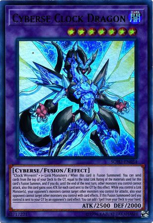 Cyberse Clock Dragon SOFU EN034 Ultra Rare Unlimited Cyberse Clock Dragon SOFU EN034 Ultra Rare Unlimited