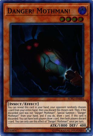 Danger Mothman SOFU EN084 Super Rare Unlimited Danger Mothman SOFU EN084 Super Rare Unlimited