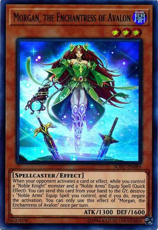 Morgan the Enchantress of Avalon SOFU EN089 Ultra Rare Unlimited Soul Fusion Unlimited Singles Morgan the Enchantress of Avalon SOFU EN089 Ultra Rare Unlimited Soul Fusion Unlimited Singles