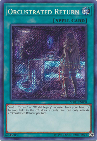 Orcustrated Return SOFU EN058 Secret Rare Unlimited Orcustrated Return SOFU EN058 Secret Rare Unlimited