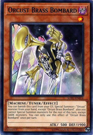 Orcust Brass Bombard SOFU EN014 Rare Unlimited Orcust Brass Bombard SOFU EN014 Rare Unlimited