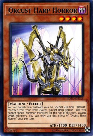 Orcust Harp Horror SOFU EN016 Rare Unlimited Orcust Harp Horror SOFU EN016 Rare Unlimited