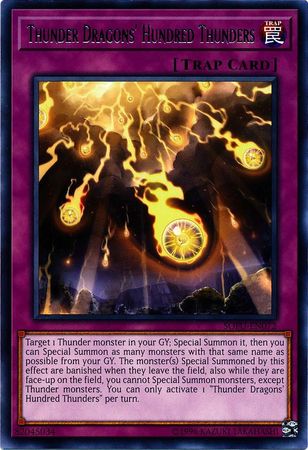 Thunder Dragons Hundred Thunders SOFU EN072 Rare Unlimited Soul Fusion Unlimited Singles Thunder Dragons Hundred Thunders SOFU EN072 Rare Unlimited Soul Fusion Unlimited Singles