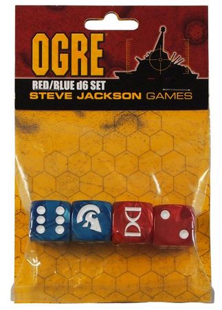Ogre Designer s Edition Red Blue D6 Dice Set Steve Jackson Games SJG5111 Board Games A Z Ogre Designer s Edition Red Blue D6 Dice Set Steve Jackson Games SJG5111 Board Games A Z