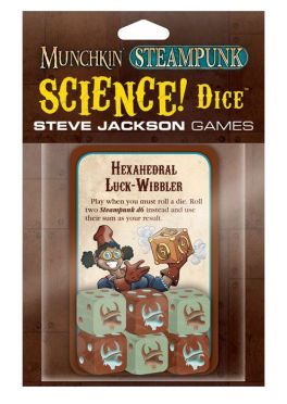 Munchkin Steampunk Science Dice Set Steve Jackson Games SJG5591 Board Games A Z Munchkin Steampunk Science Dice Set Steve Jackson Games SJG5591 Board Games A Z