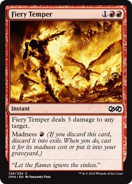 Fiery Temper 129 254 Ultimate Masters Singles Fiery Temper 129 254 Ultimate Masters Singles