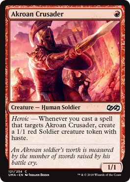 Akroan Crusader 121 254 Ultimate Masters Singles Akroan Crusader 121 254 Ultimate Masters Singles