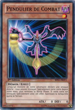 Pendulier de Combat BP01 FR211 Common 1st Edition French Yugioh Cards Pendulier de Combat BP01 FR211 Common 1st Edition French Yugioh Cards
