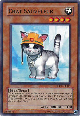 Chat Sauveteur French Yugioh Cards Non English Trollandtoad