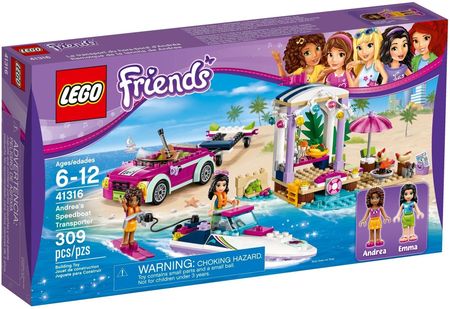 Friends Andrea s Speedboat Transporter 41316 LEGO Legos Friends Andrea s Speedboat Transporter 41316 LEGO Legos