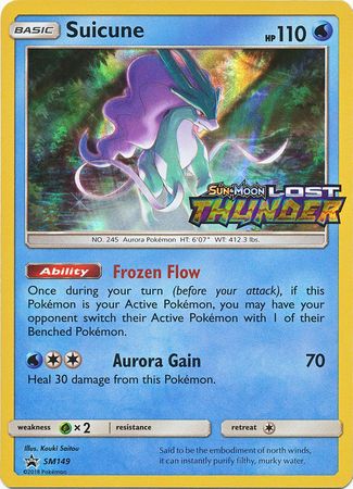Suicune SM149 Pre Release Promo Suicune SM149 Pre Release Promo