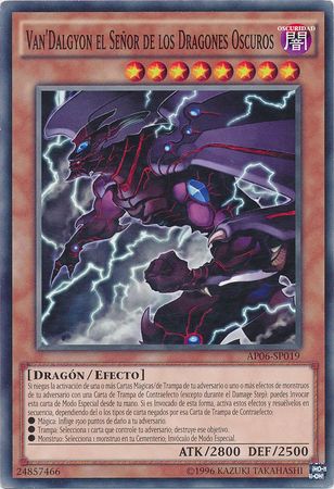 Van Dalgyon el Senor de los Dragones Oscuros AP06 SP019 Common Spanish Yugioh Cards Van Dalgyon el Senor de los Dragones Oscuros AP06 SP019 Common Spanish Yugioh Cards