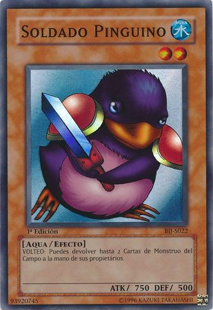 Soldado Pinguino BIJ S022 Super Rare 1st Edition Soldado Pinguino BIJ S022 Super Rare 1st Edition